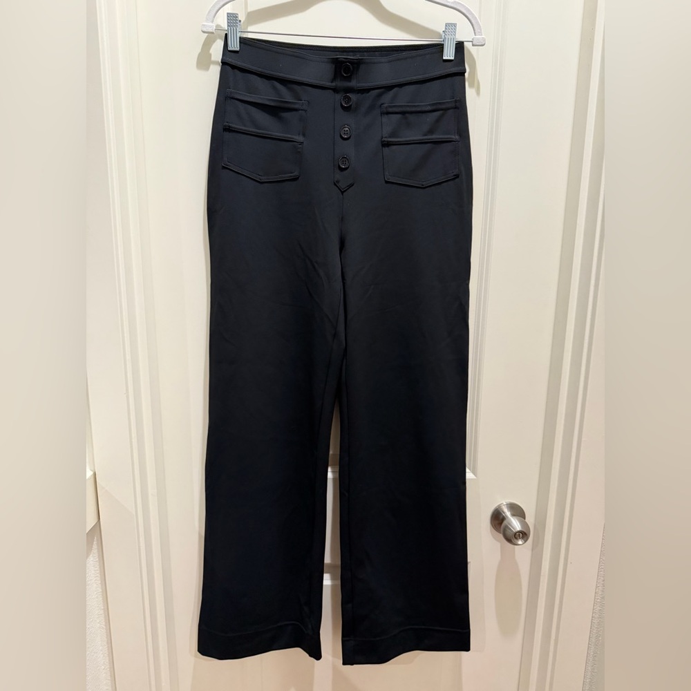 HALARA Black Day Stretch Wide Leg Pants